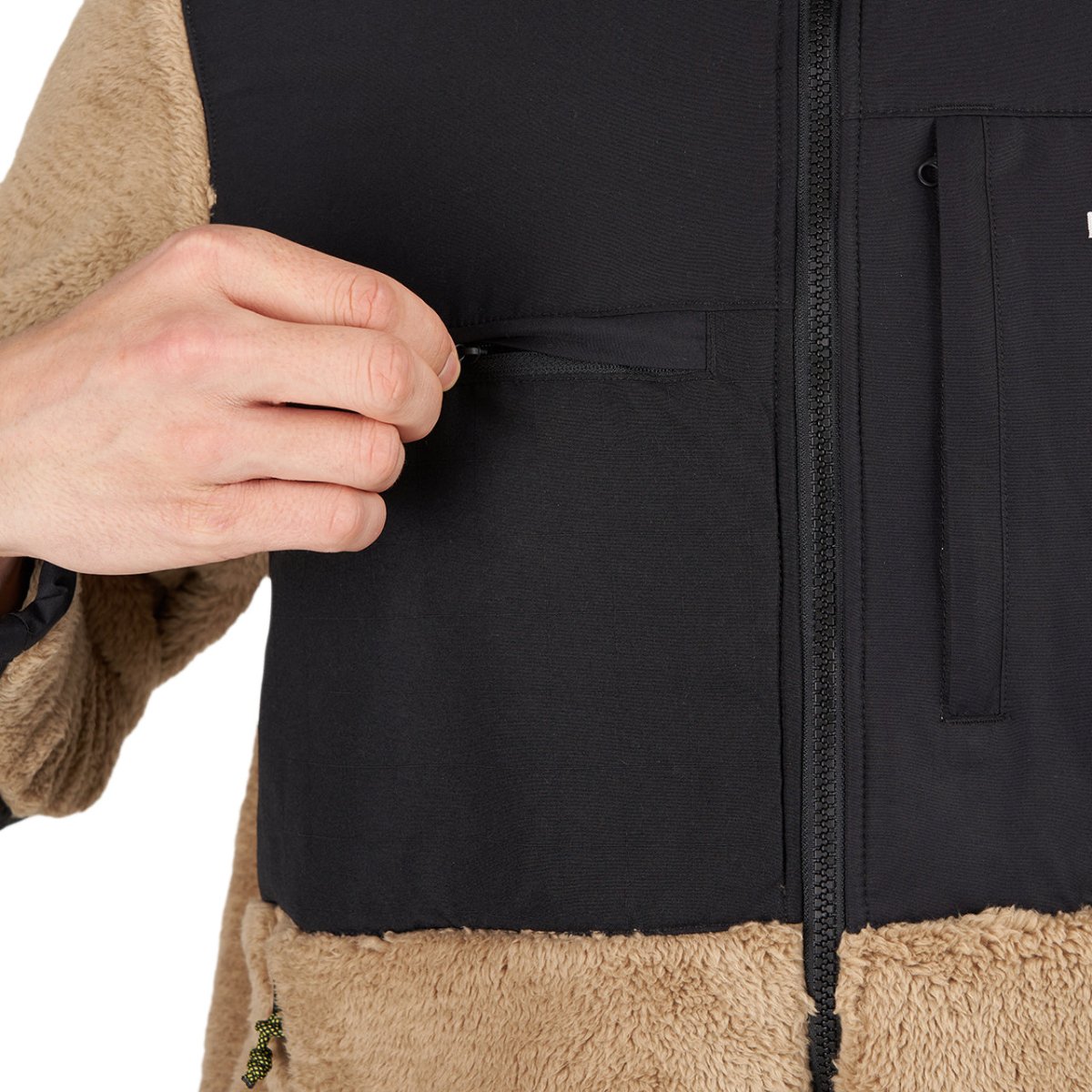 The North Face BB Denali Sherpa Jacket (Braun / Schwarz)  - Allike Store