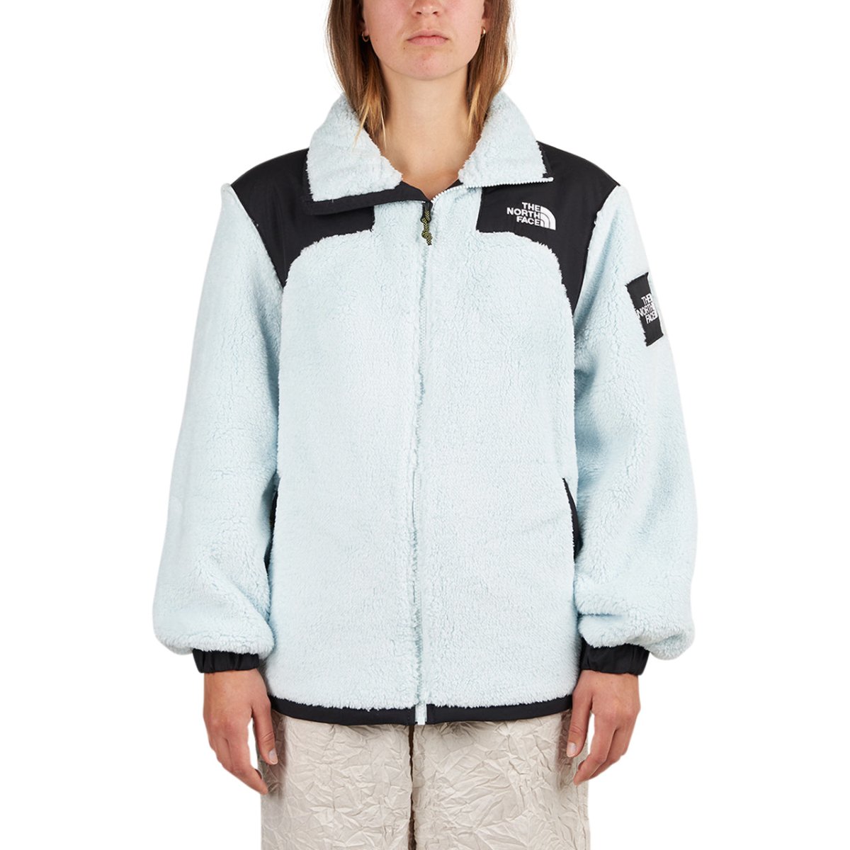 The North Face BB Search & Rescue Oversize Fz Sherpa (Light Blue / Black)
