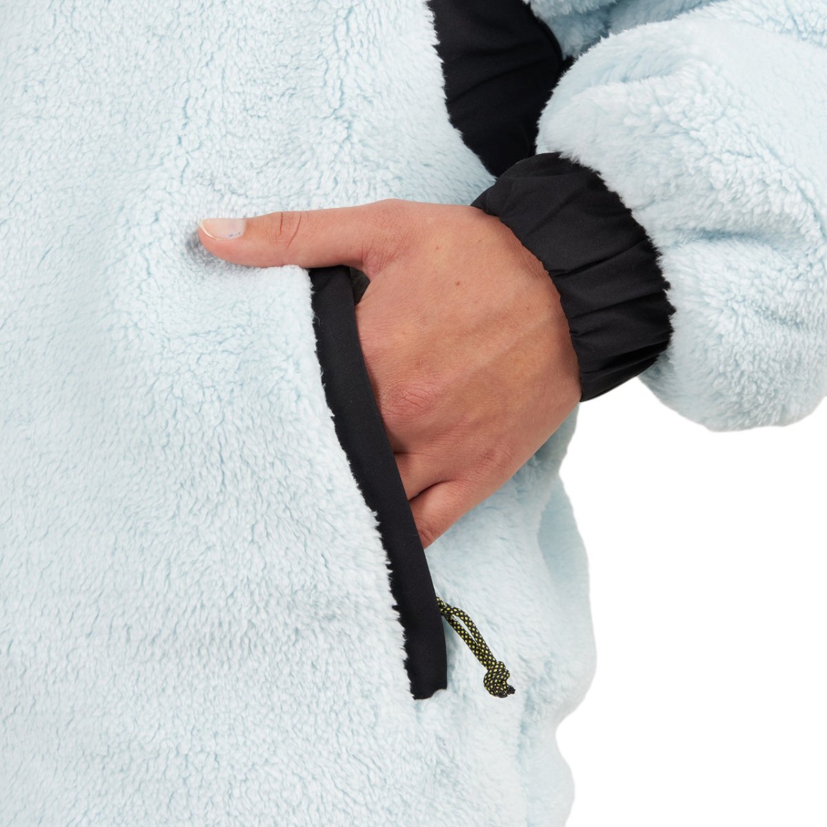 The North Face BB Search & Rescue Oversize Fz Sherpa (Hellblau / Schwarz) - Allike Store