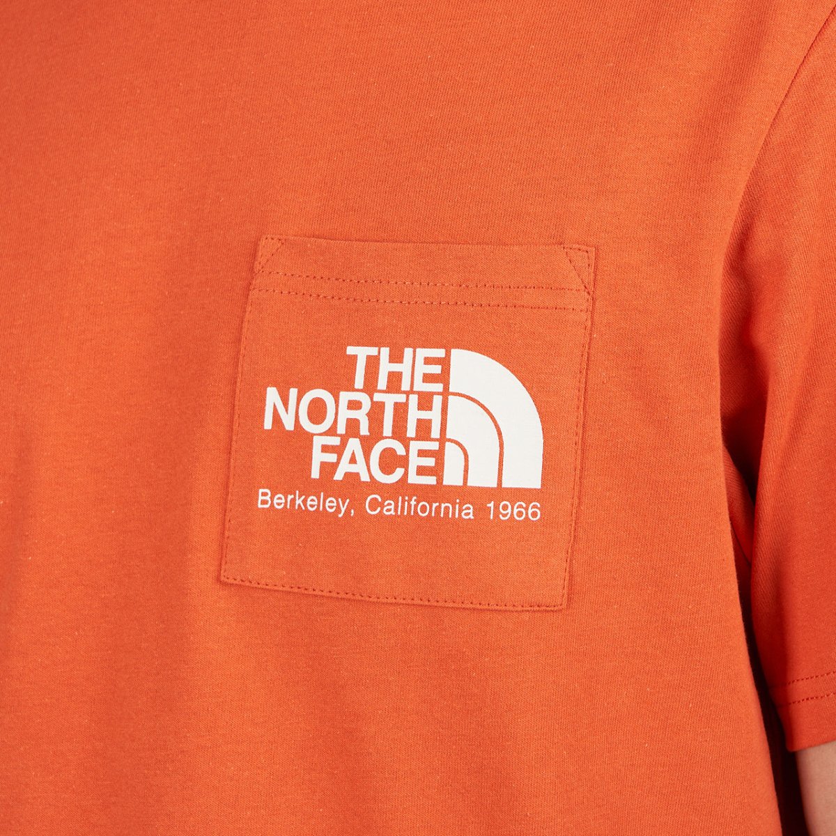 The North Face Berkeley California Pocket Tee (Orange) - Allike Store