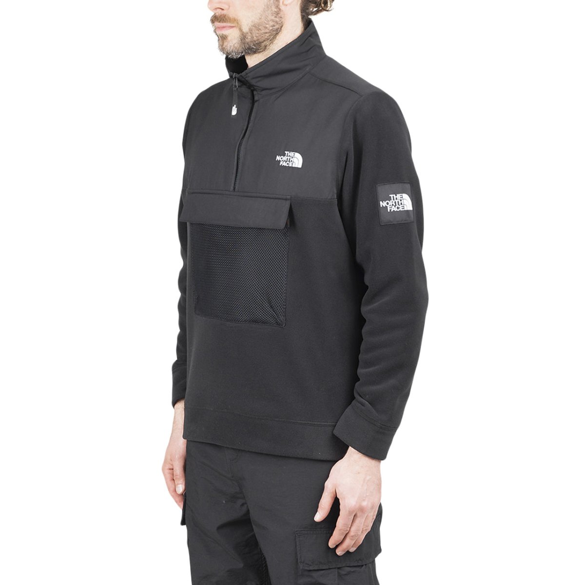 The North Face Black Box Polar Fleece Pullover (Schwarz)  - Allike Store
