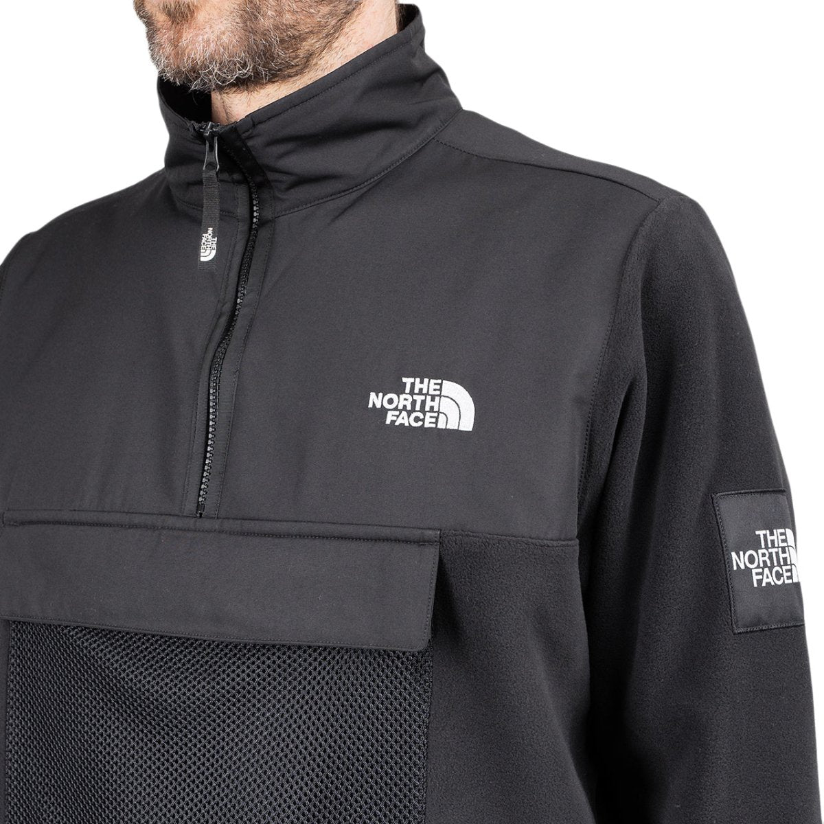 The North Face Black Box Polar Fleece Pullover (Schwarz)  - Allike Store