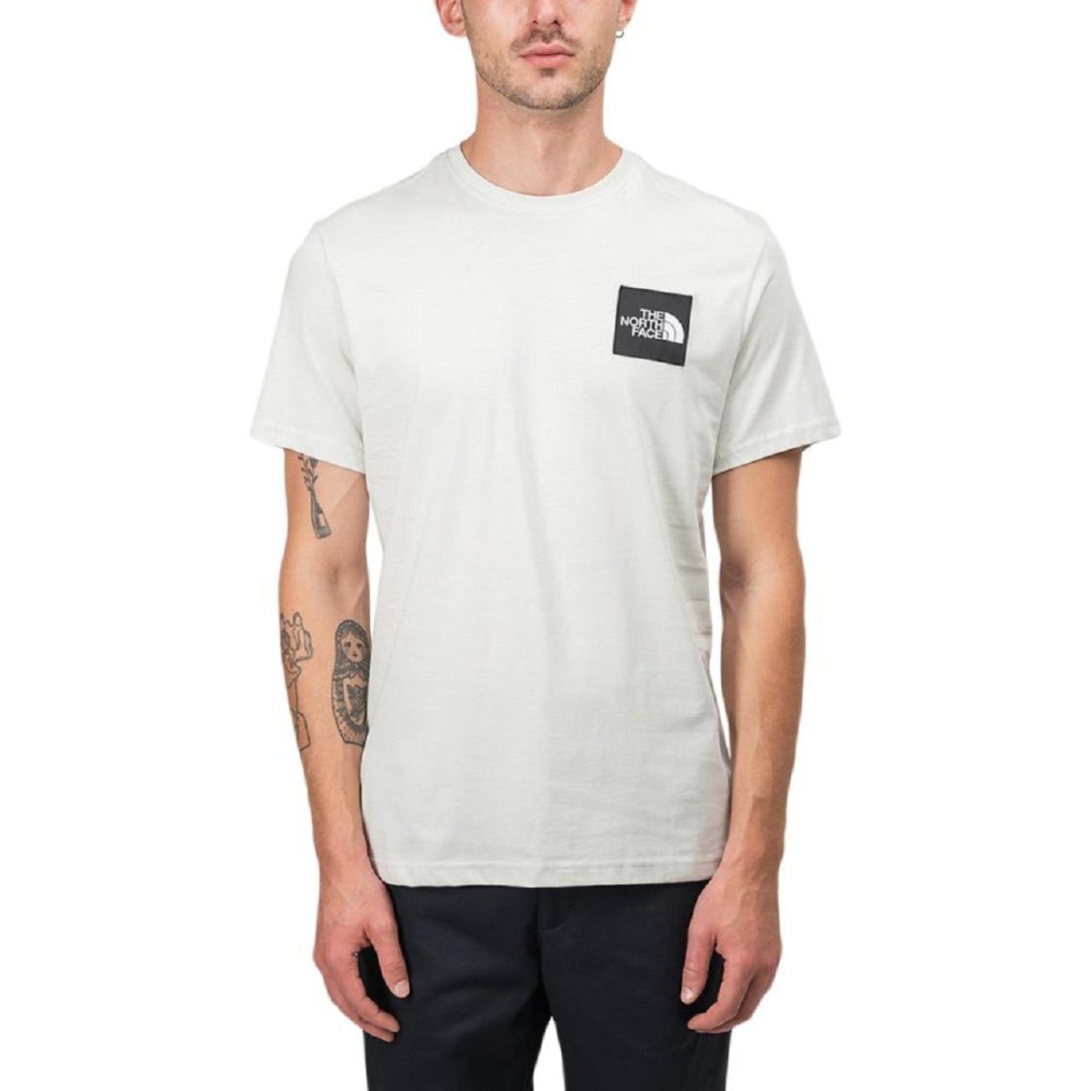 The North Face Blackbox Logo Tee (Grau) - Allike Store