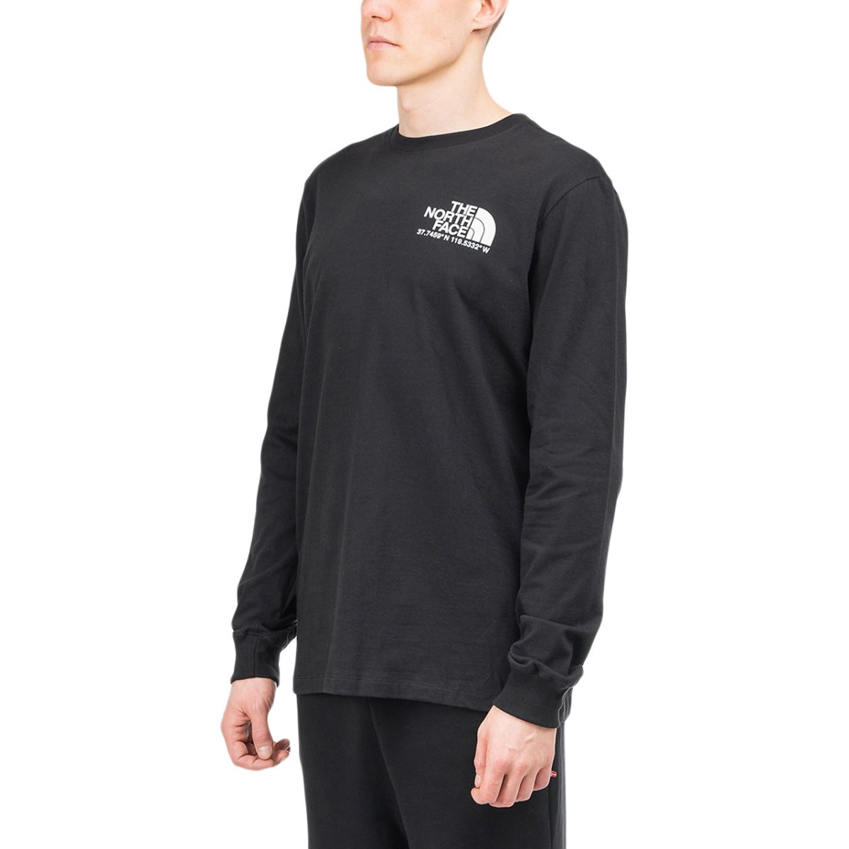 The North Face Coordinates Longsleeve (Schwarz) - Allike Store
