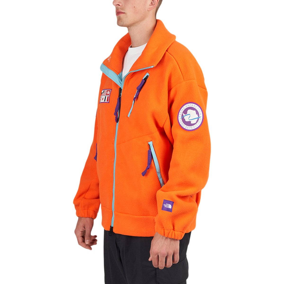 The North Face CTAE Fleece Full Zip Jacket (Orange)  - Allike Store