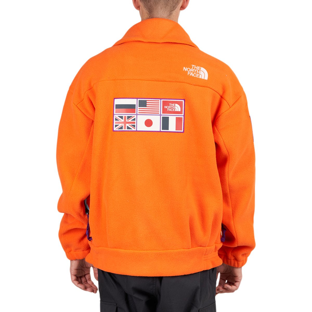The North Face CTAE Fleece Full Zip Jacket (Orange)  - Allike Store