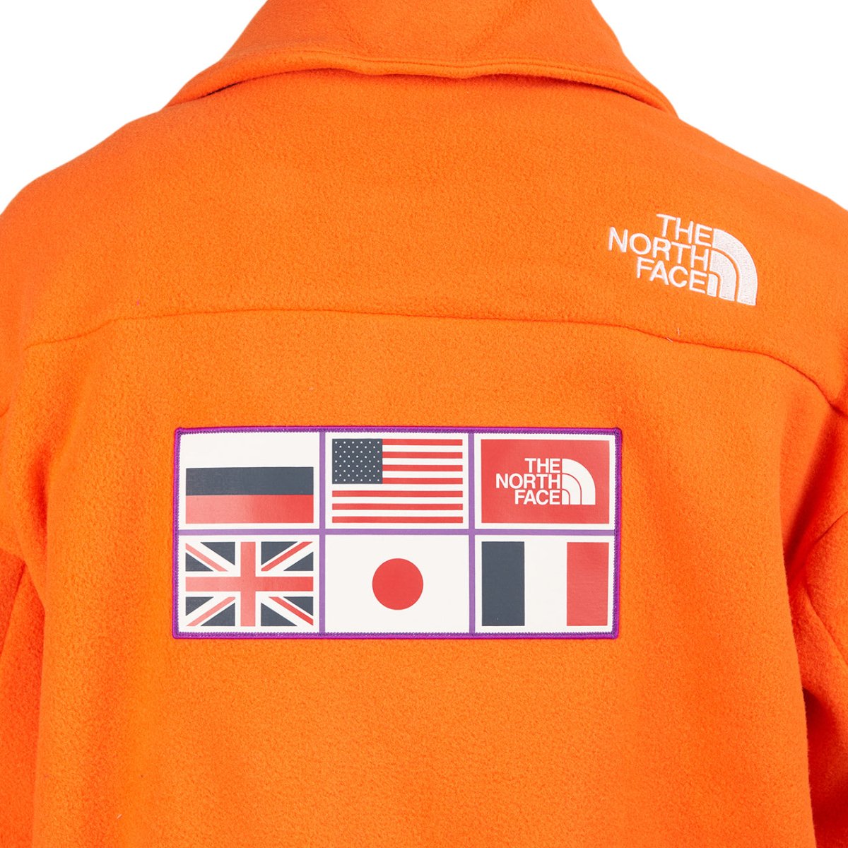 The North Face CTAE Fleece Full Zip Jacket (Orange)  - Allike Store