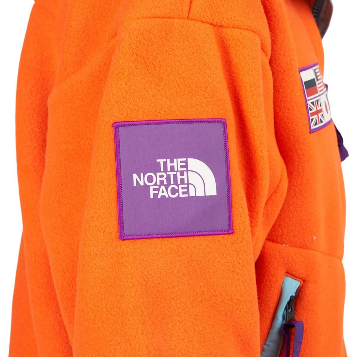 The North Face CTAE Fleece Full Zip Jacket (Orange)  - Allike Store