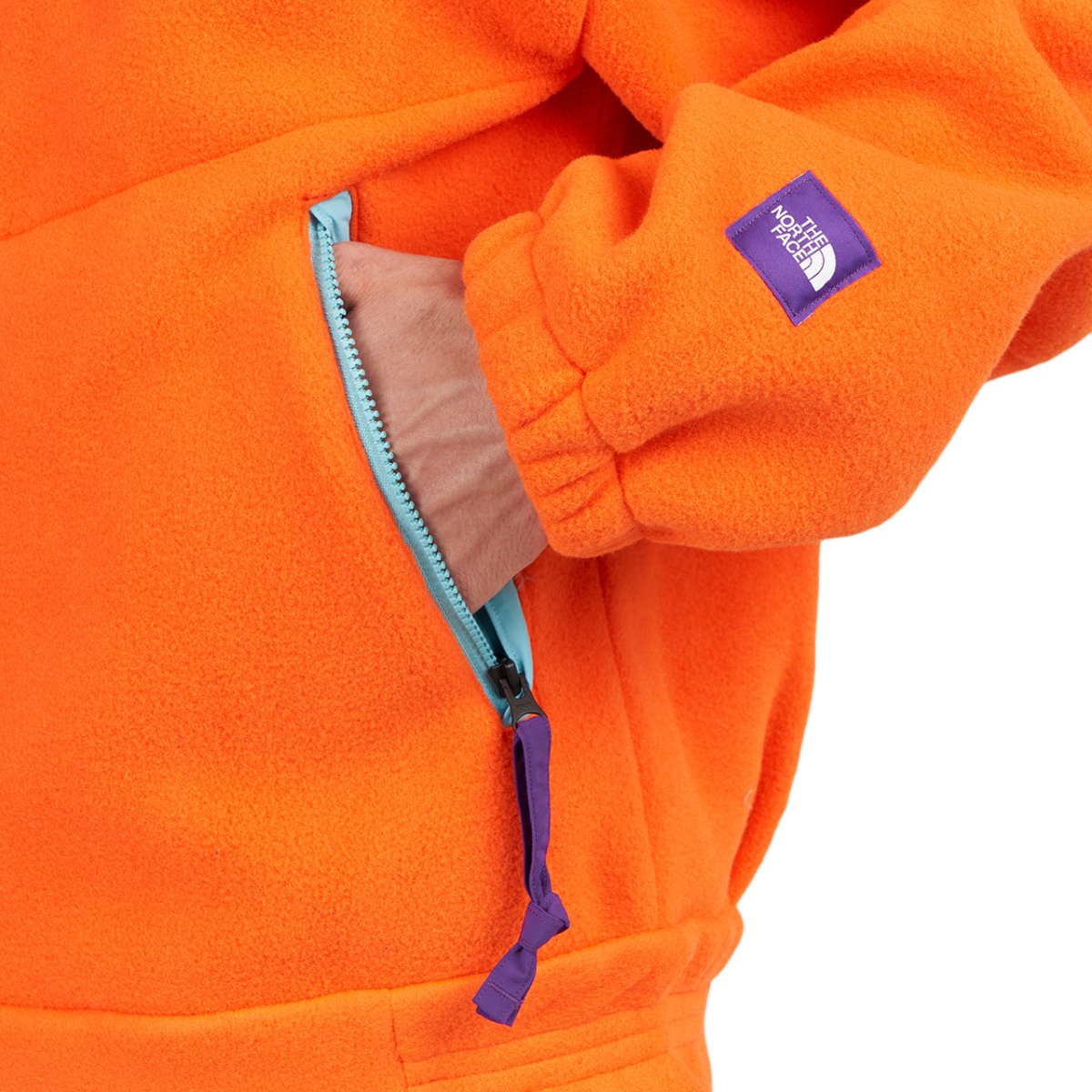 The North Face CTAE Fleece Full Zip Jacket (Orange)  - Allike Store