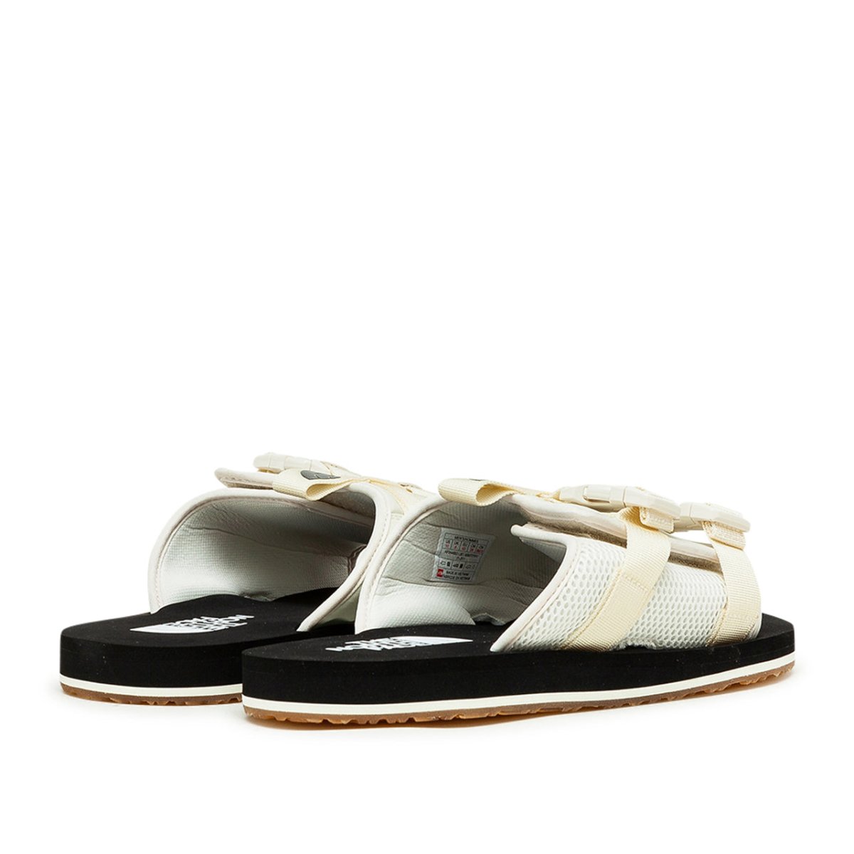 The North Face EQBC Slide (Cream / Schwarz) - Allike Store