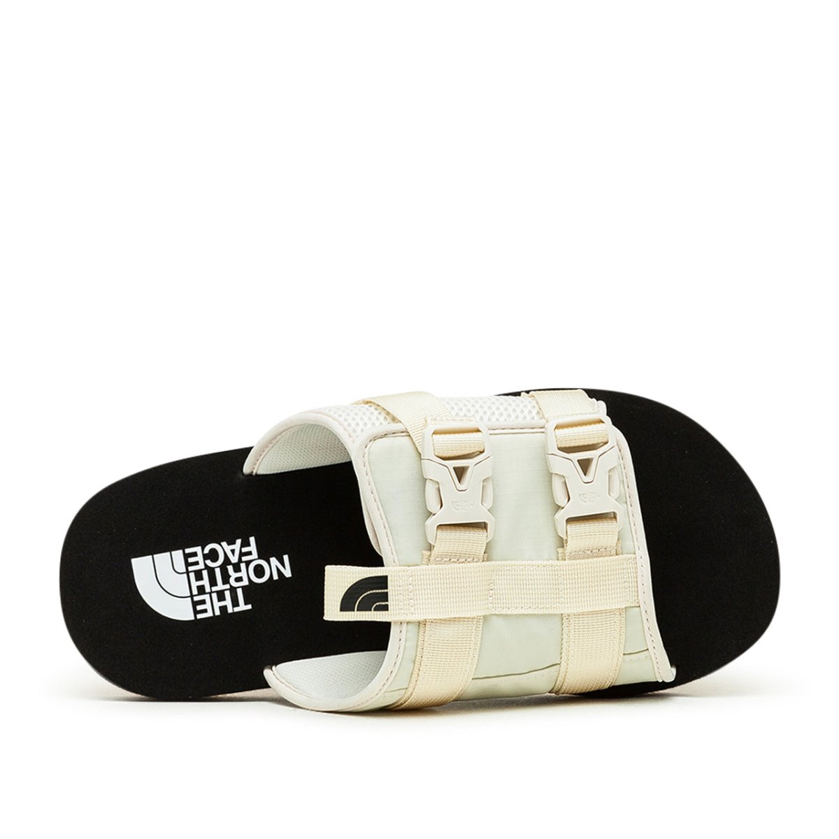 The North Face EQBC Slide (Cream / Schwarz)  - Allike Store