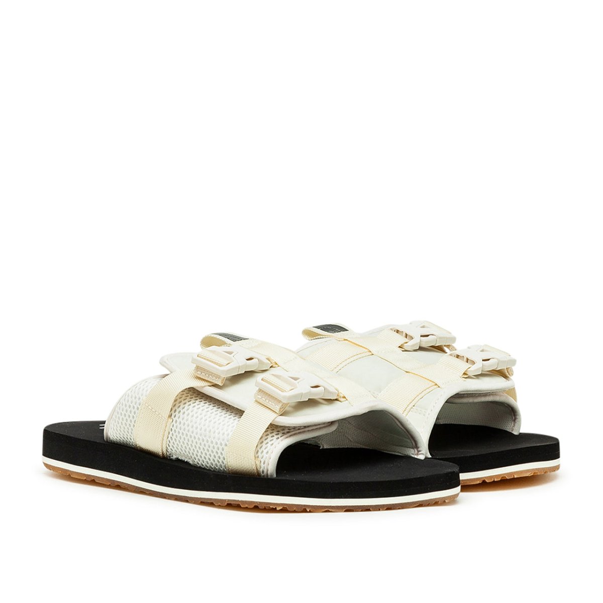 The North Face EQBC Slide (Cream / Schwarz) - Allike Store