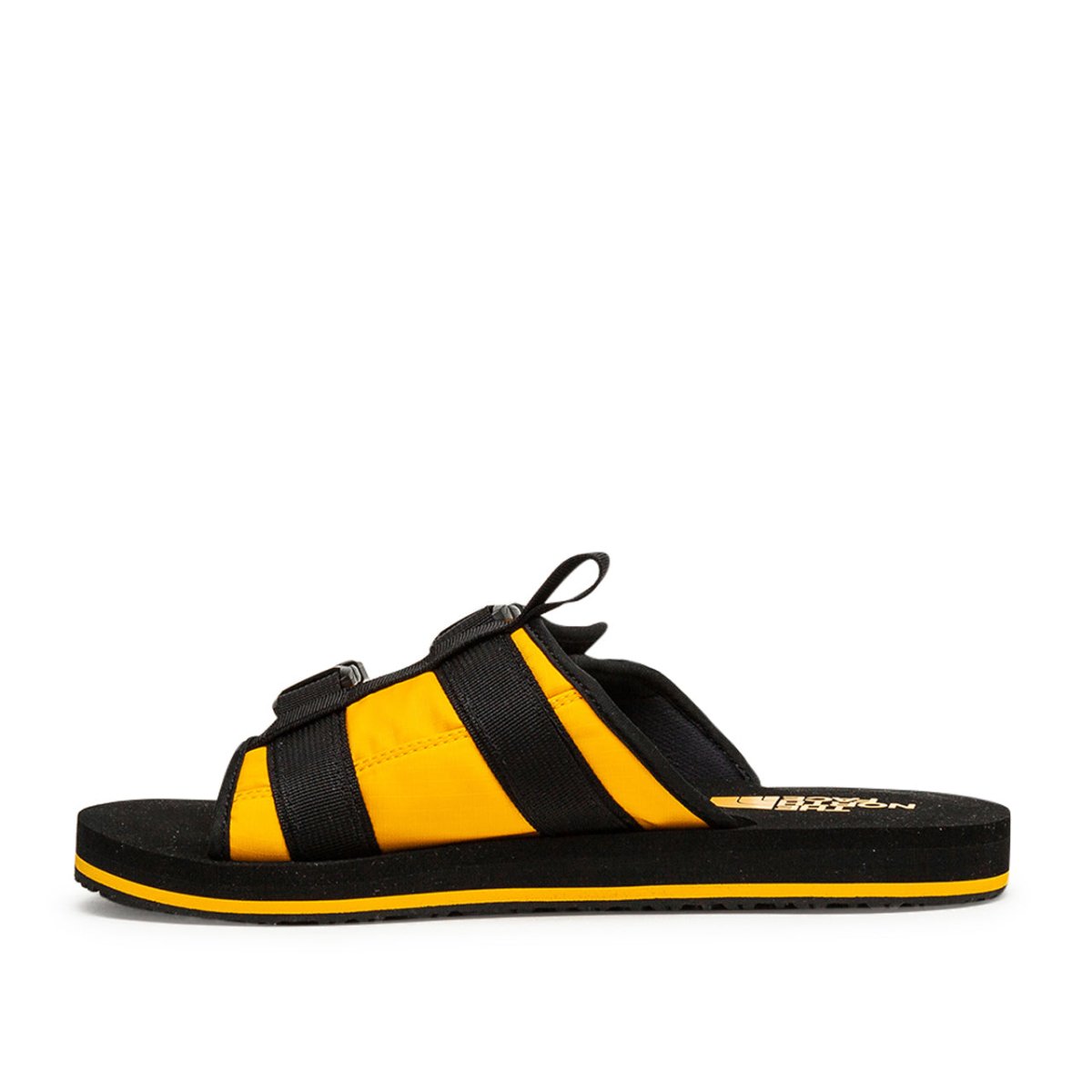 The North Face EQBC Slide (Schwarz / Gelb) - Allike Store