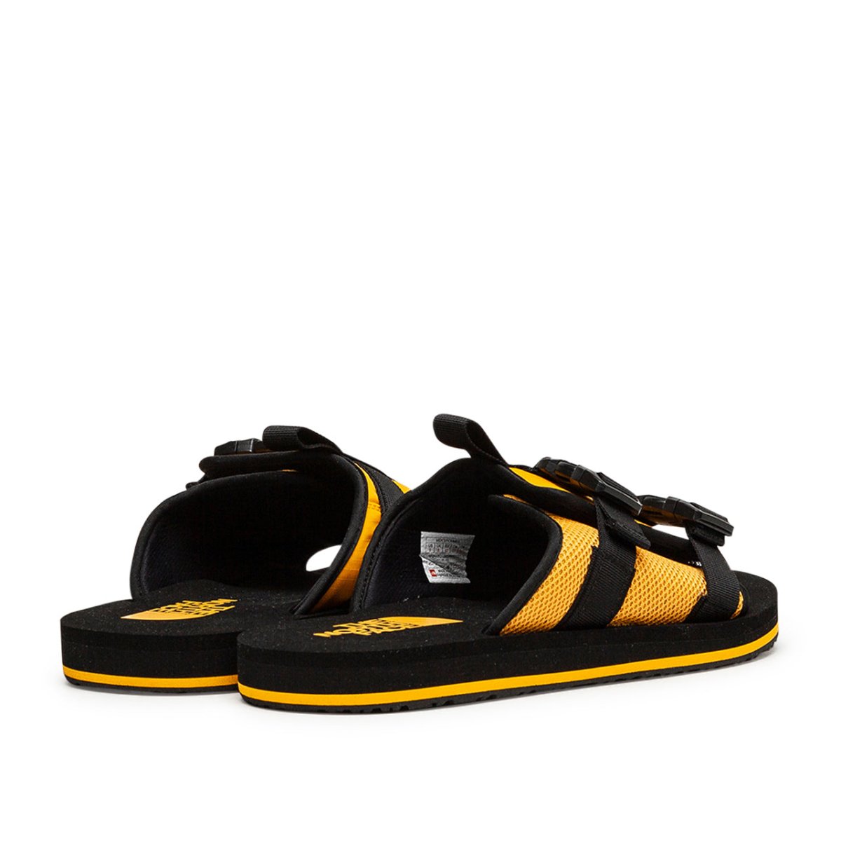 The North Face EQBC Slide (Schwarz / Gelb) - Allike Store
