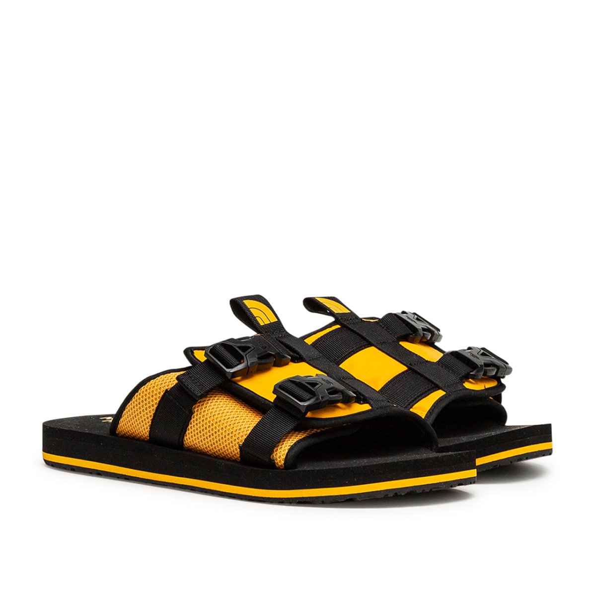 The North Face EQBC Slide (Schwarz / Gelb) - Allike Store