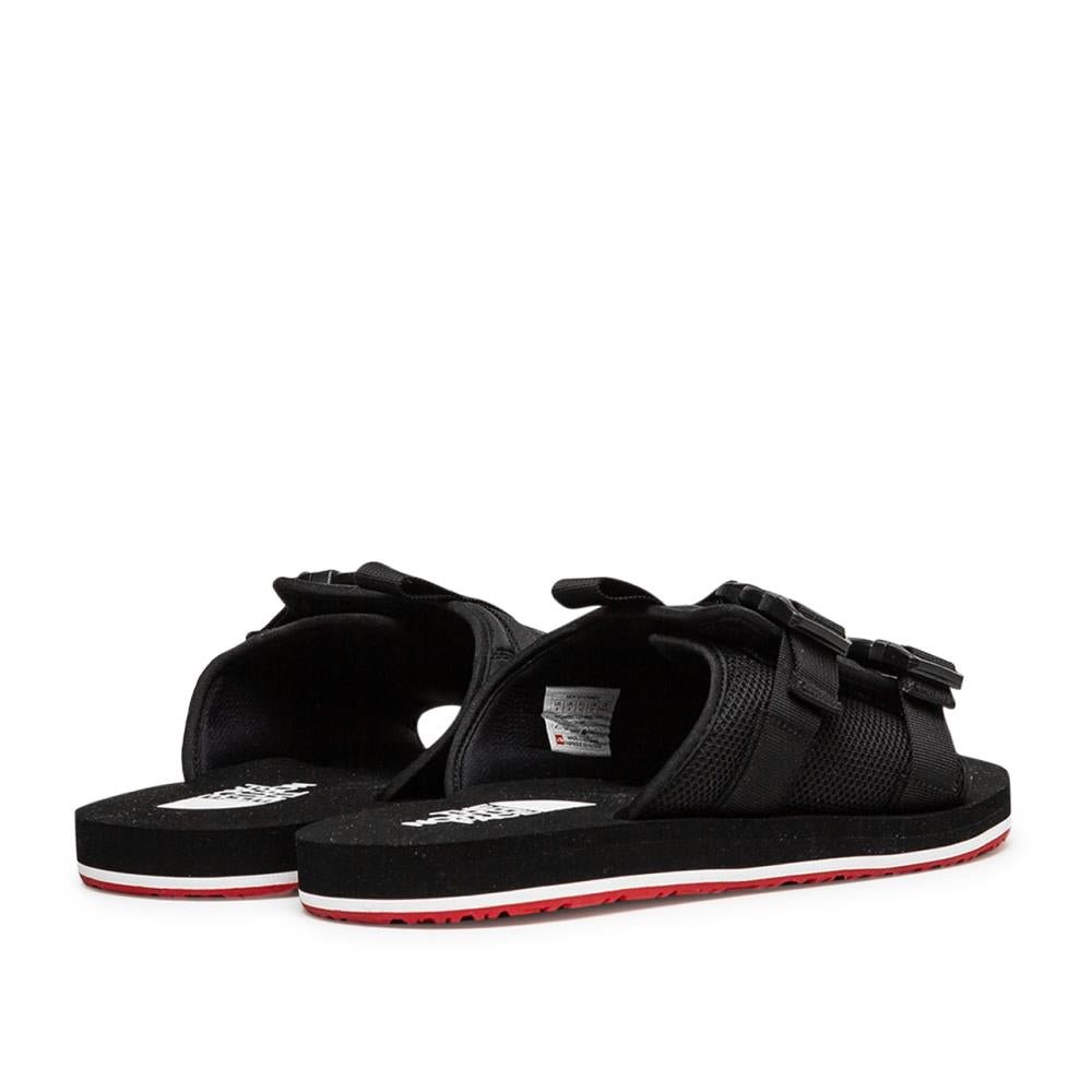 The North Face EQBC Slide (Schwarz / Rot) - Allike Store