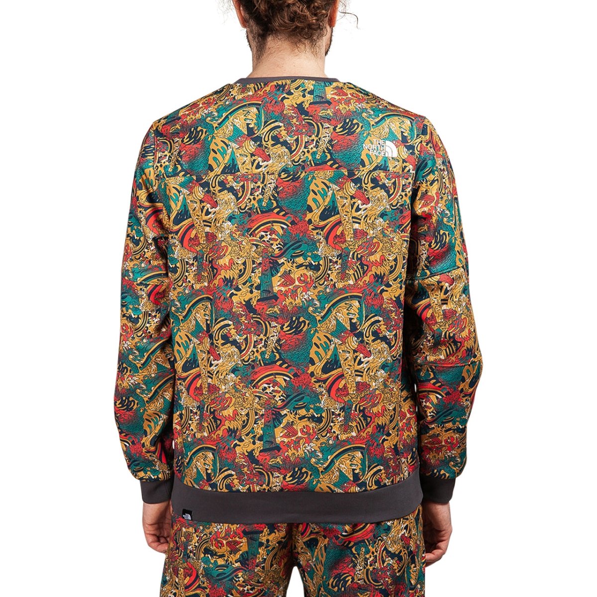 The North Face Fine Crew Sweat (Gelb / Grau)  - Allike Store