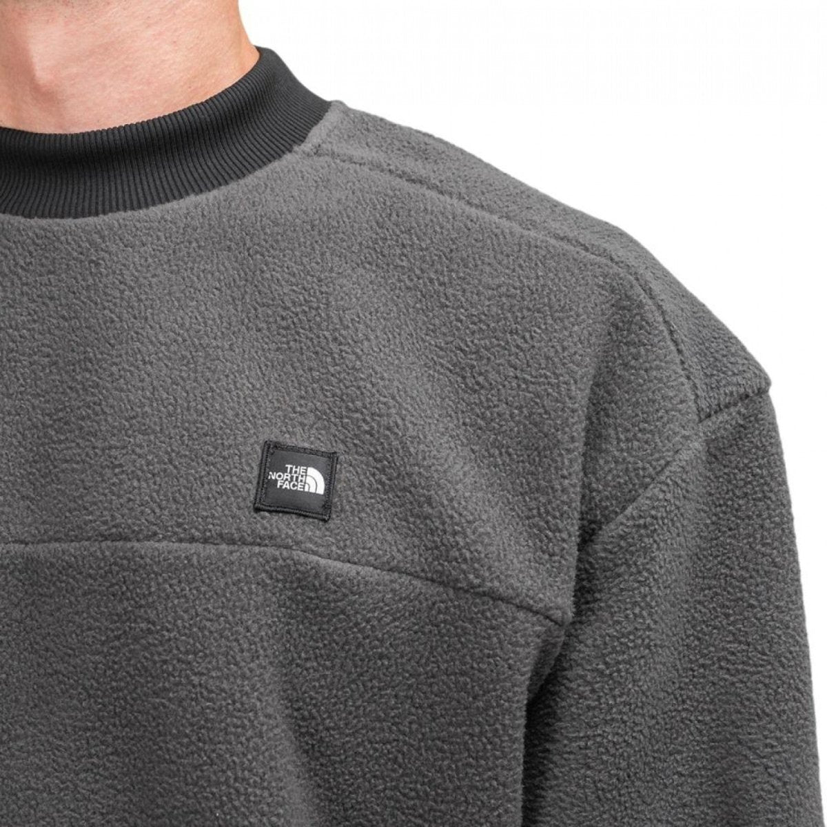 The North Face Fleeski Crewneck (Dunkelgrau / Schwarz) - Allike Store