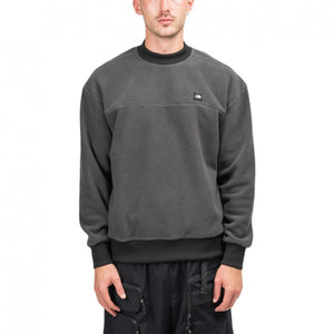 The North Face Fleeski Crewneck (Dunkelgrau / Schwarz) - Allike Store