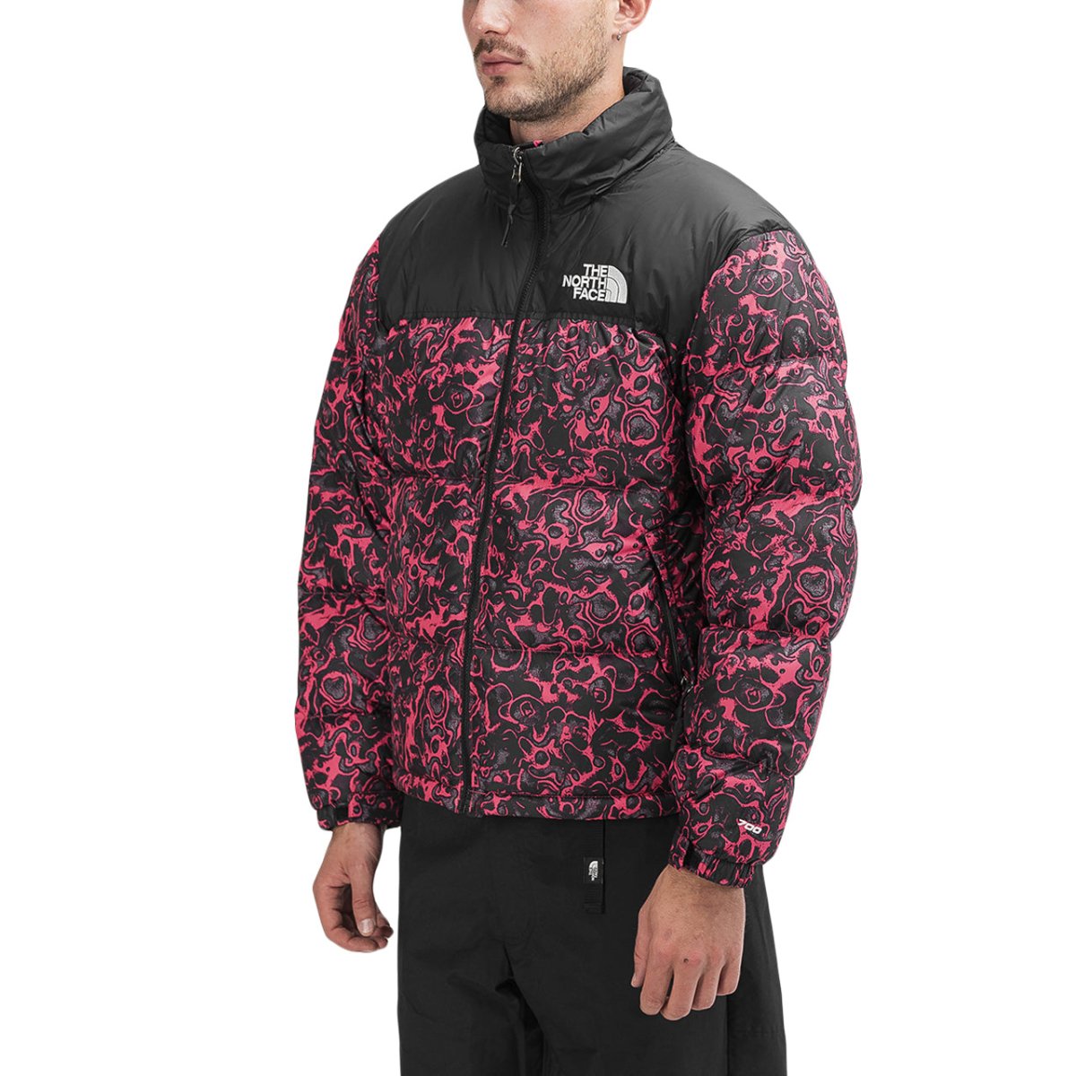 The North Face M 1996 Retro Nuptse Jacket (Rosa / Rot / Schwarz)  - Allike Store