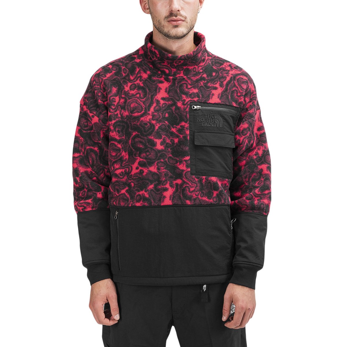 The North Face M ´94 Rage Classic Fleece Pullover (Rosa / Rot / Schwarz)  - Allike Store