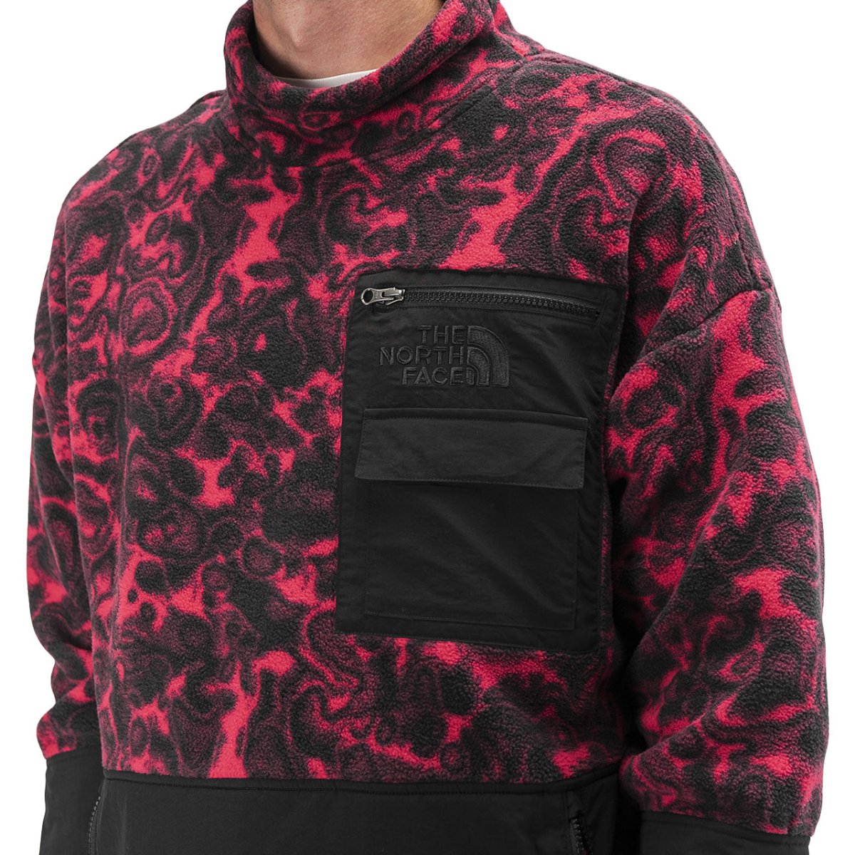 The North Face M ´94 Rage Classic Fleece Pullover (Rosa / Rot / Schwarz)  - Allike Store
