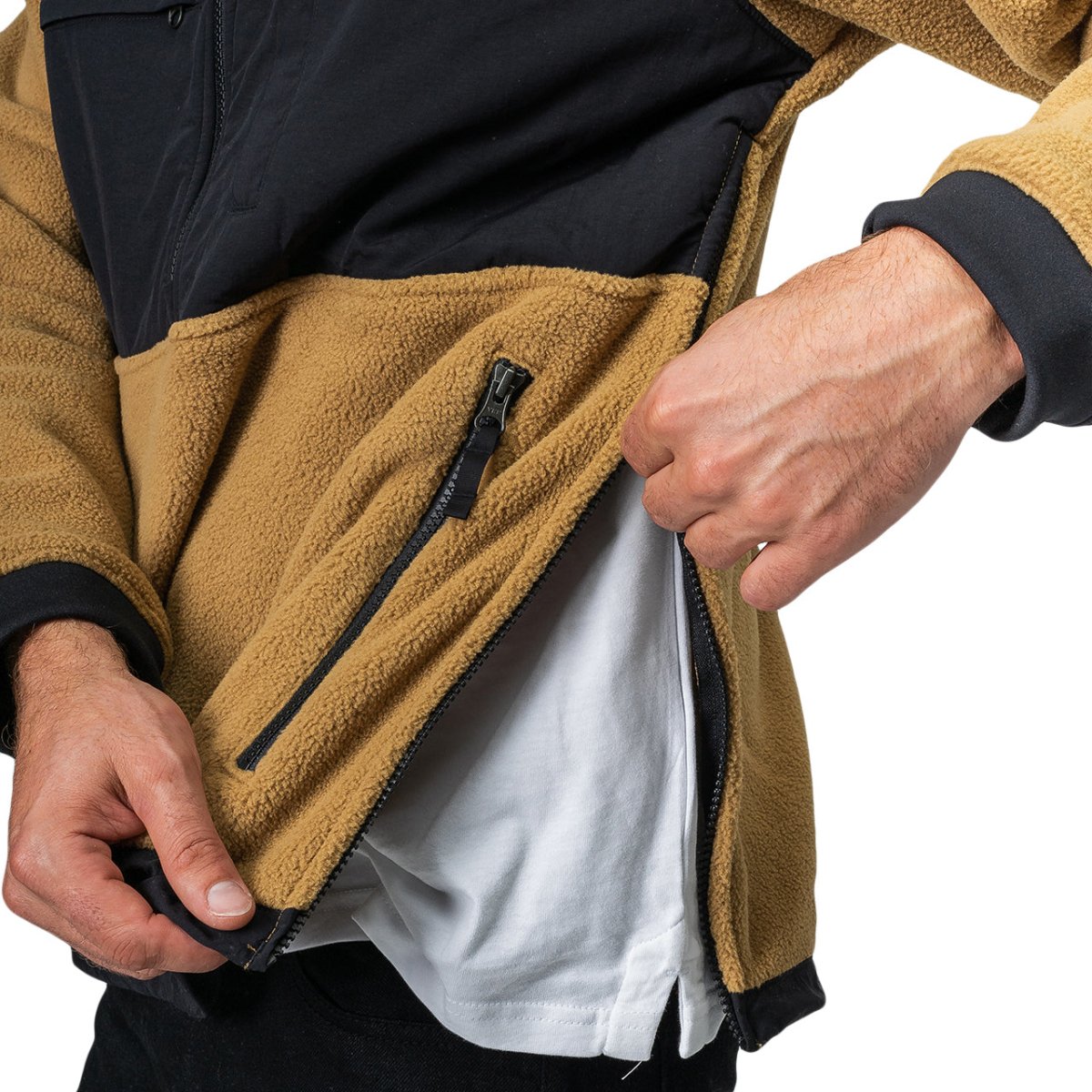 The North Face M Denali Anorak 2 (Braun / Schwarz)  - Allike Store