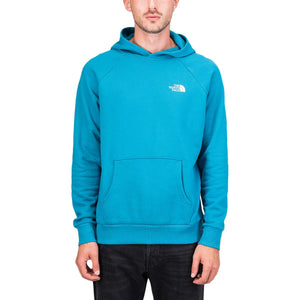 The North Face M Raglan Red Box Hoodie (Blau / Weiß) - Allike Store