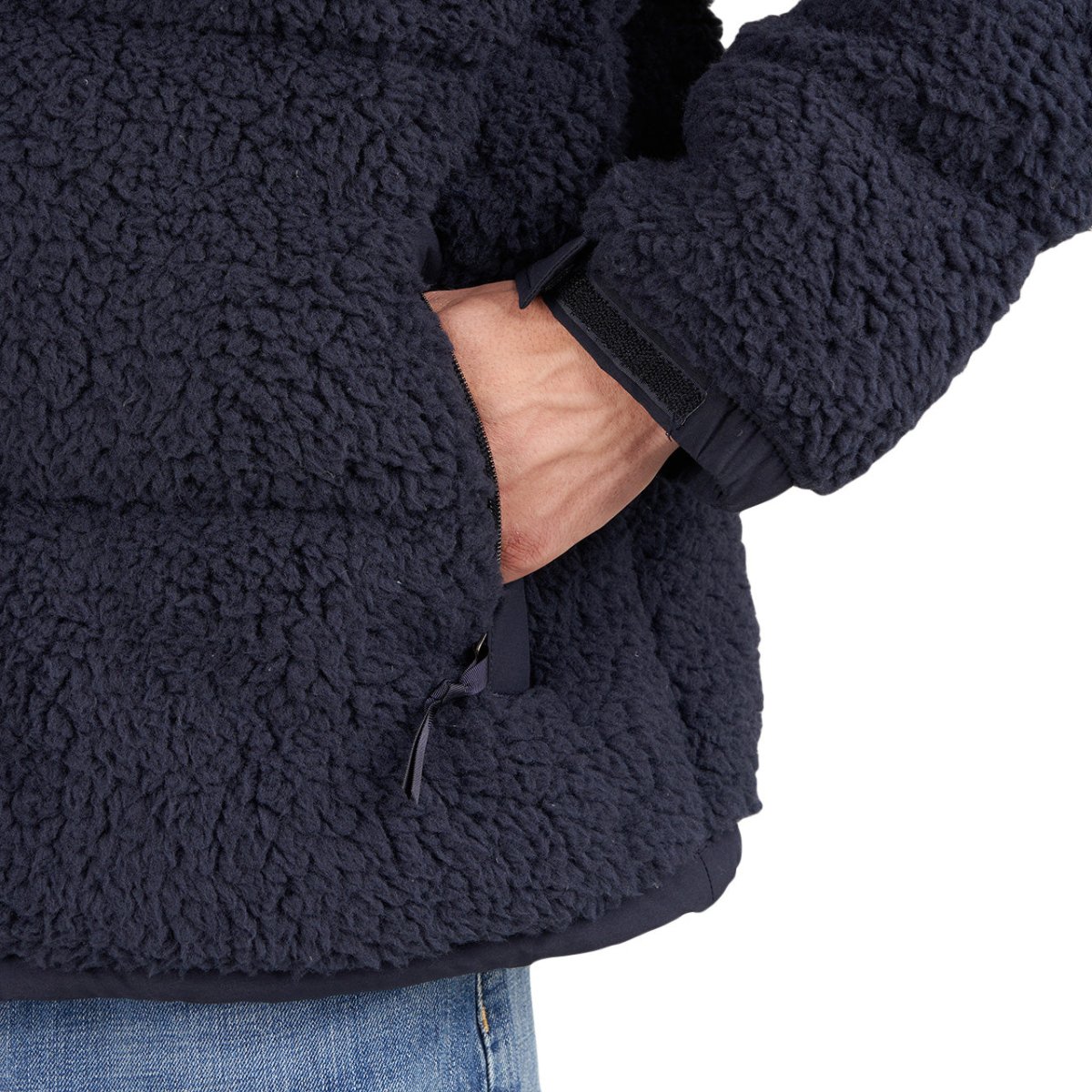 The North Face M Sherpa Nuptse Jacket (Navy)  - Allike Store