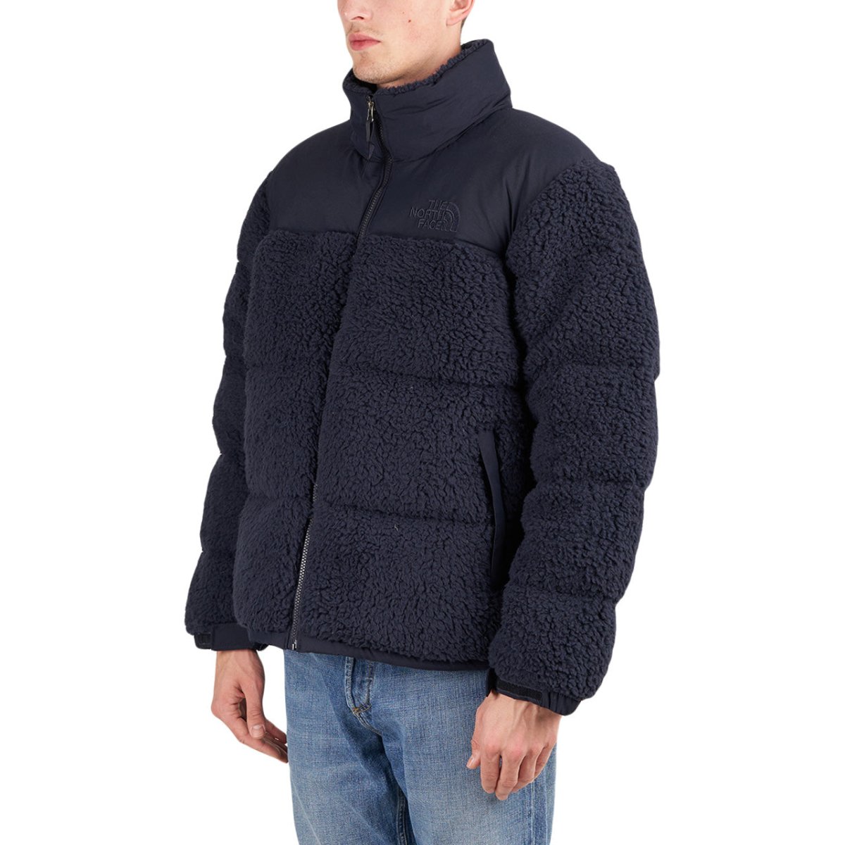 The North Face M Sherpa Nuptse Jacket (Navy)  - Allike Store
