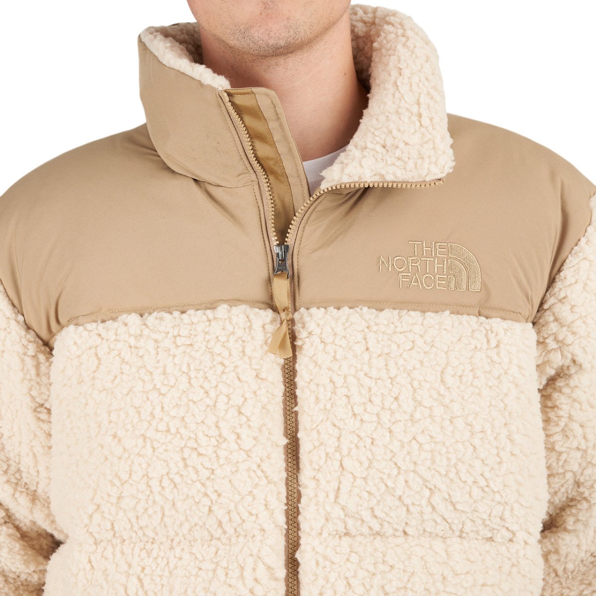 The North Face M Sherpa Nuptse Jacket (Sand) - Allike Store