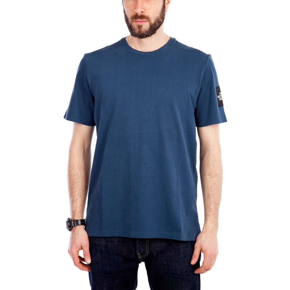 The North Face M S/S Fine 2 Tee (Blau) - Allike Store