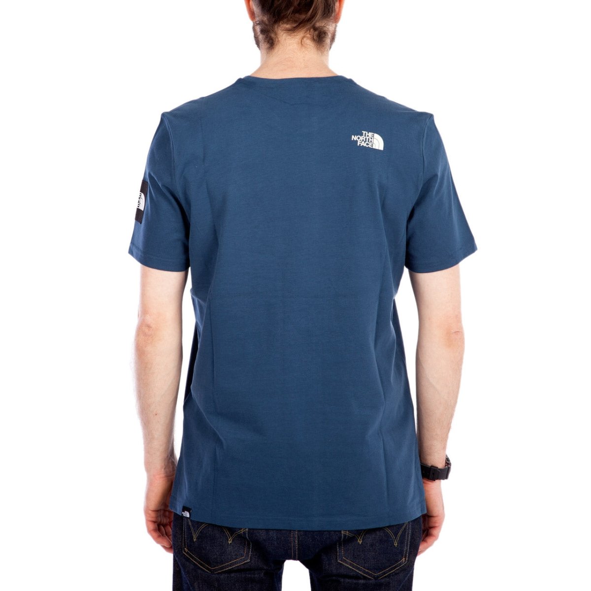 The North Face M S/S Fine 2 Tee (Blau) - Allike Store