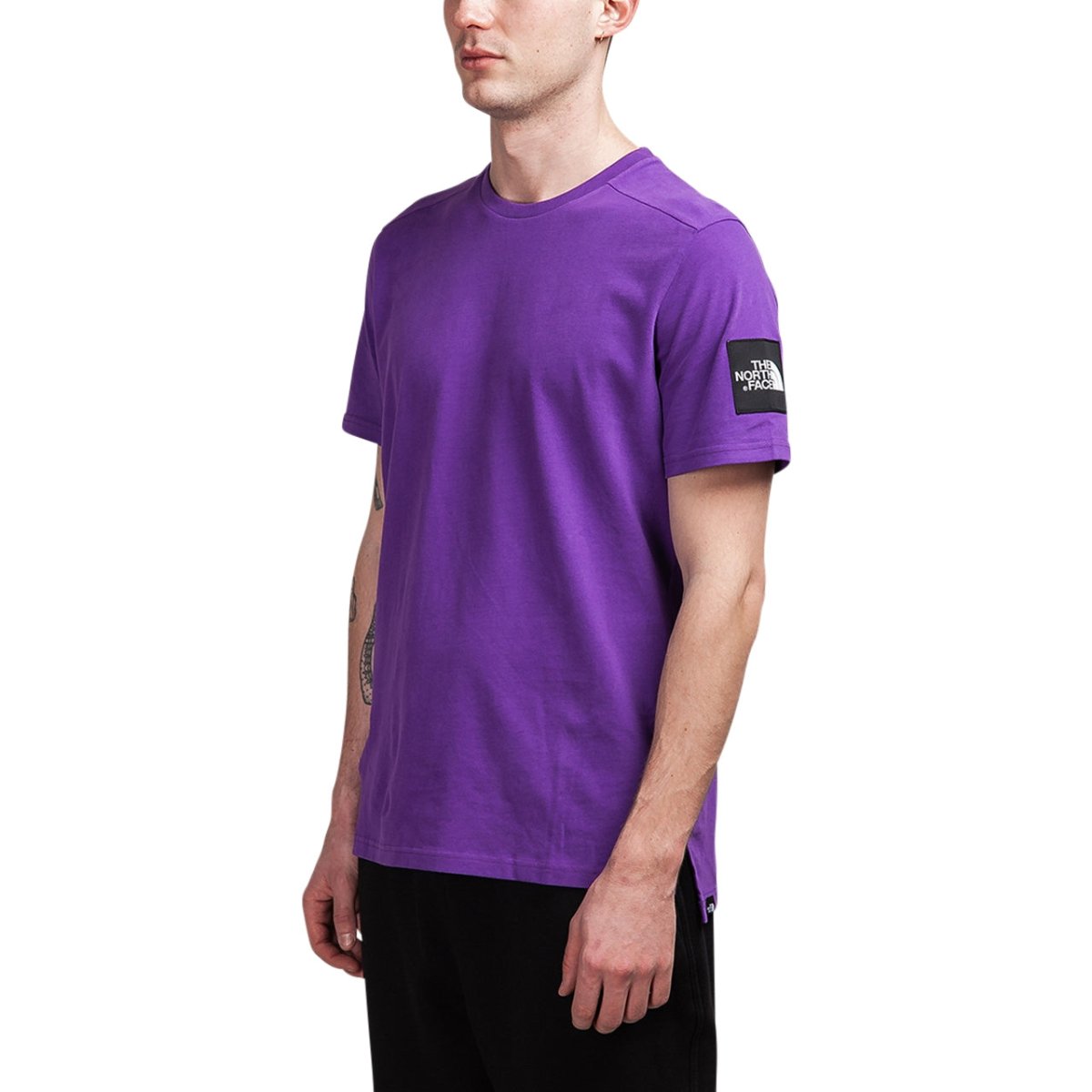The North Face M S/S Fine 2 Tee (Lila)  - Allike Store