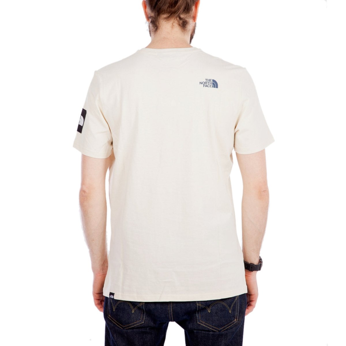 The North Face M S/S Fine 2 Tee (Vintage Weiß) - Allike Store