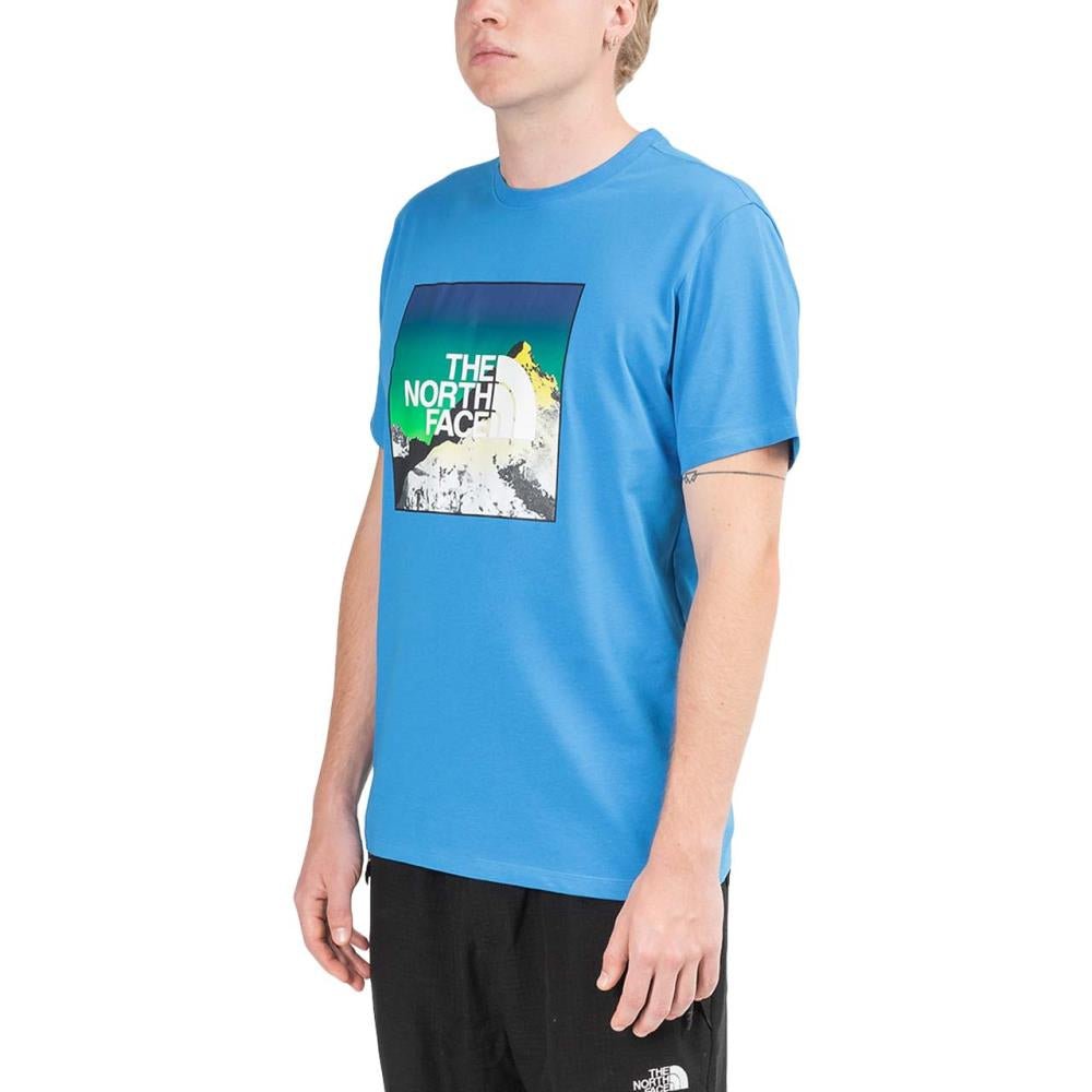 The North Face M SS Himalayan Summits Tee (Blau) - Allike Store