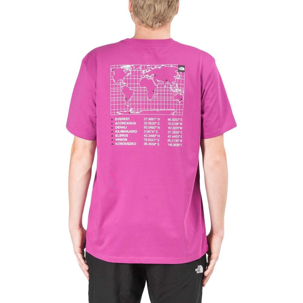 The North Face M SS Himalayan Summits Tee (Lila) - Allike Store