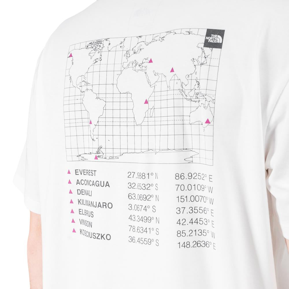 The North Face M SS Himalayan Summits Tee (Weiß) - Allike Store