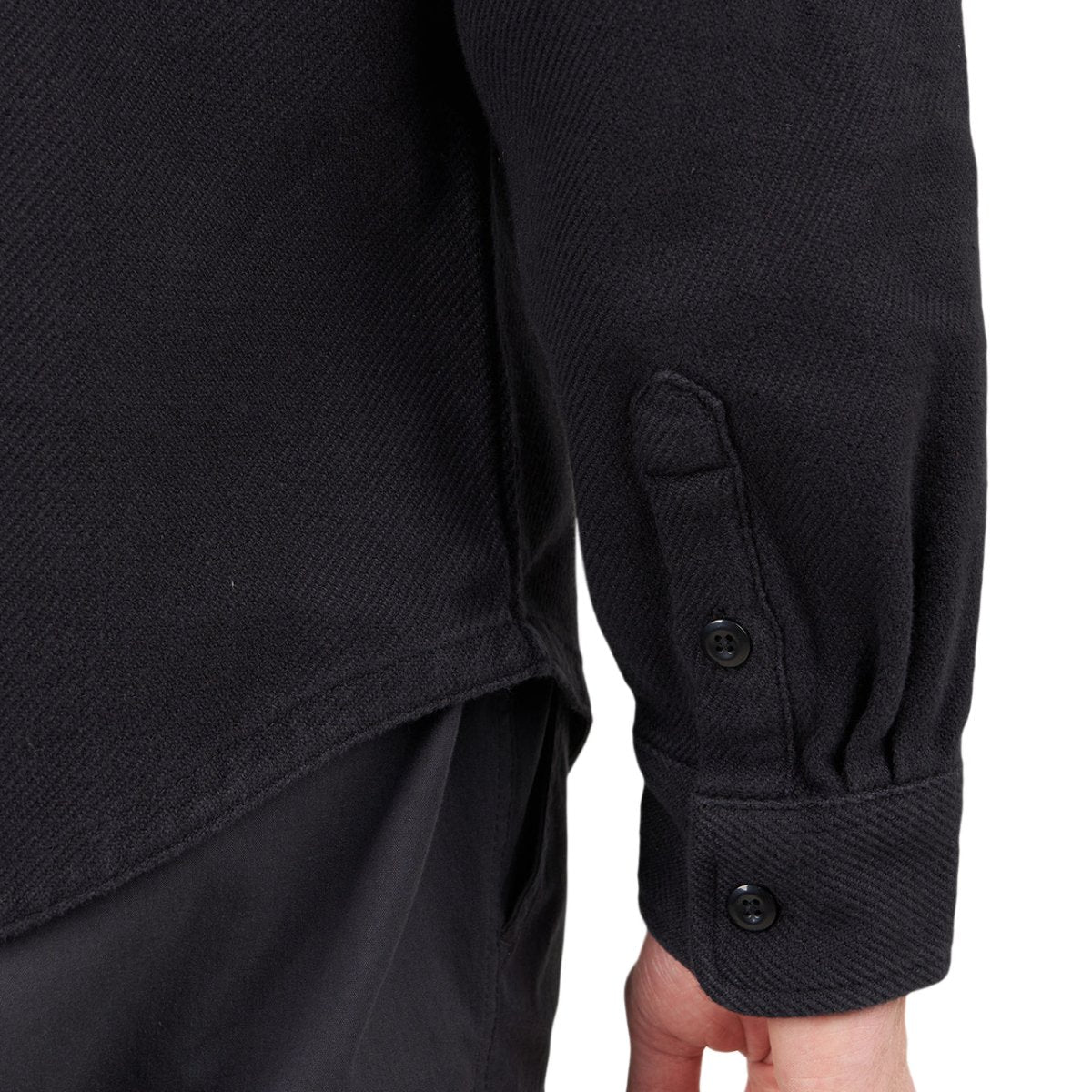The North Face M Valley Twill-Flanell Shirt (Schwarz) - Allike Store