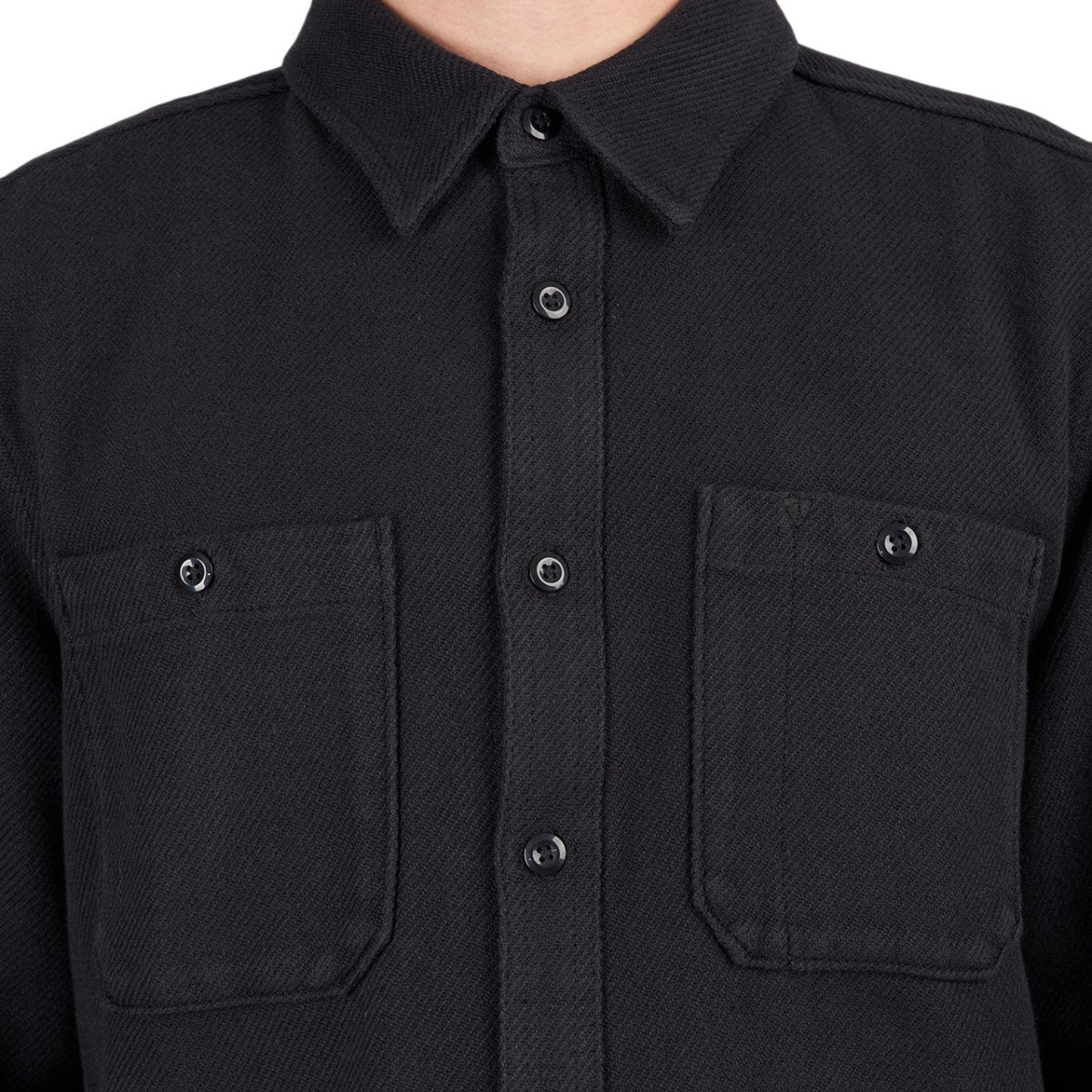 The North Face M Valley Twill-Flanell Shirt (Schwarz) - Allike Store