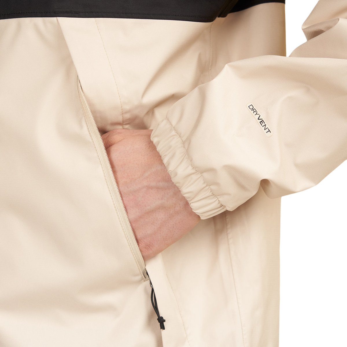 The North Face New Mountain Q Jacket (Schwarz / Beige) - Allike Store