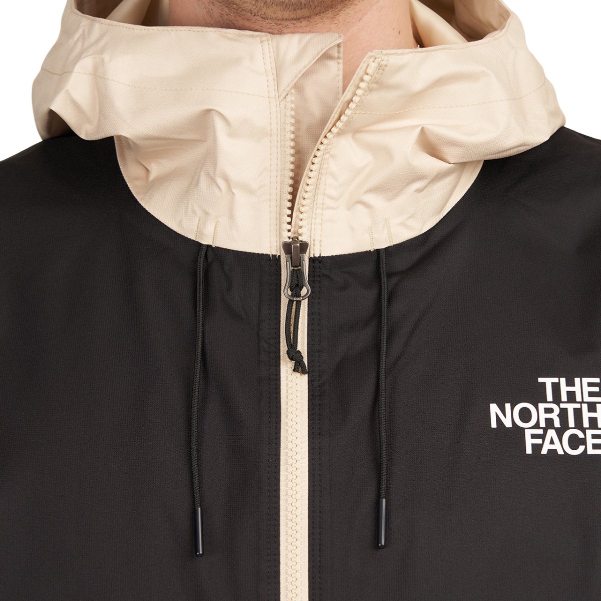 The North Face New Mountain Q Jacket (Schwarz / Beige) - Allike Store