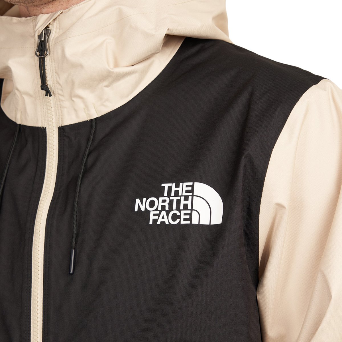 The North Face New Mountain Q Jacket (Schwarz / Beige)  - Allike Store