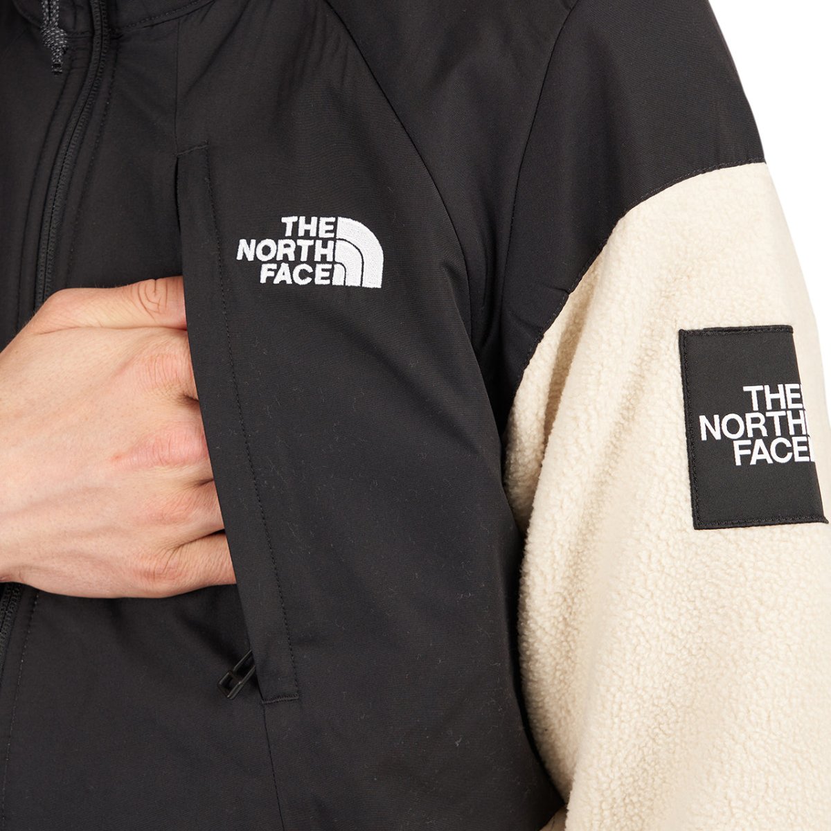 The North Face Phlego Denali Fleece (Beige / Schwarz) - Allike Store