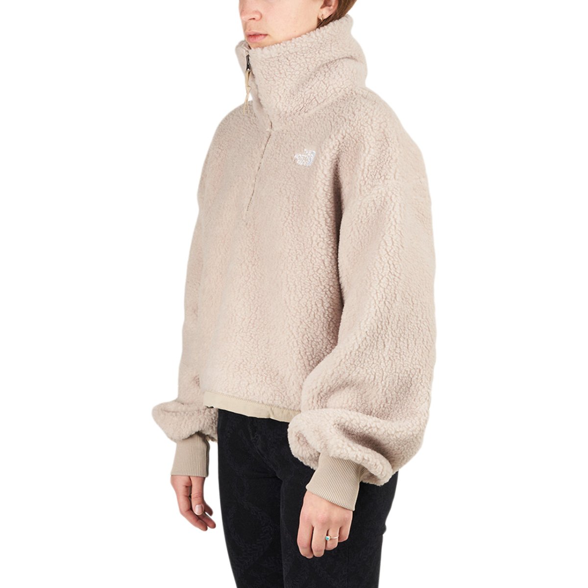 The North Face Platte Sherpa 1/4 Zip (Creme)  - Allike Store