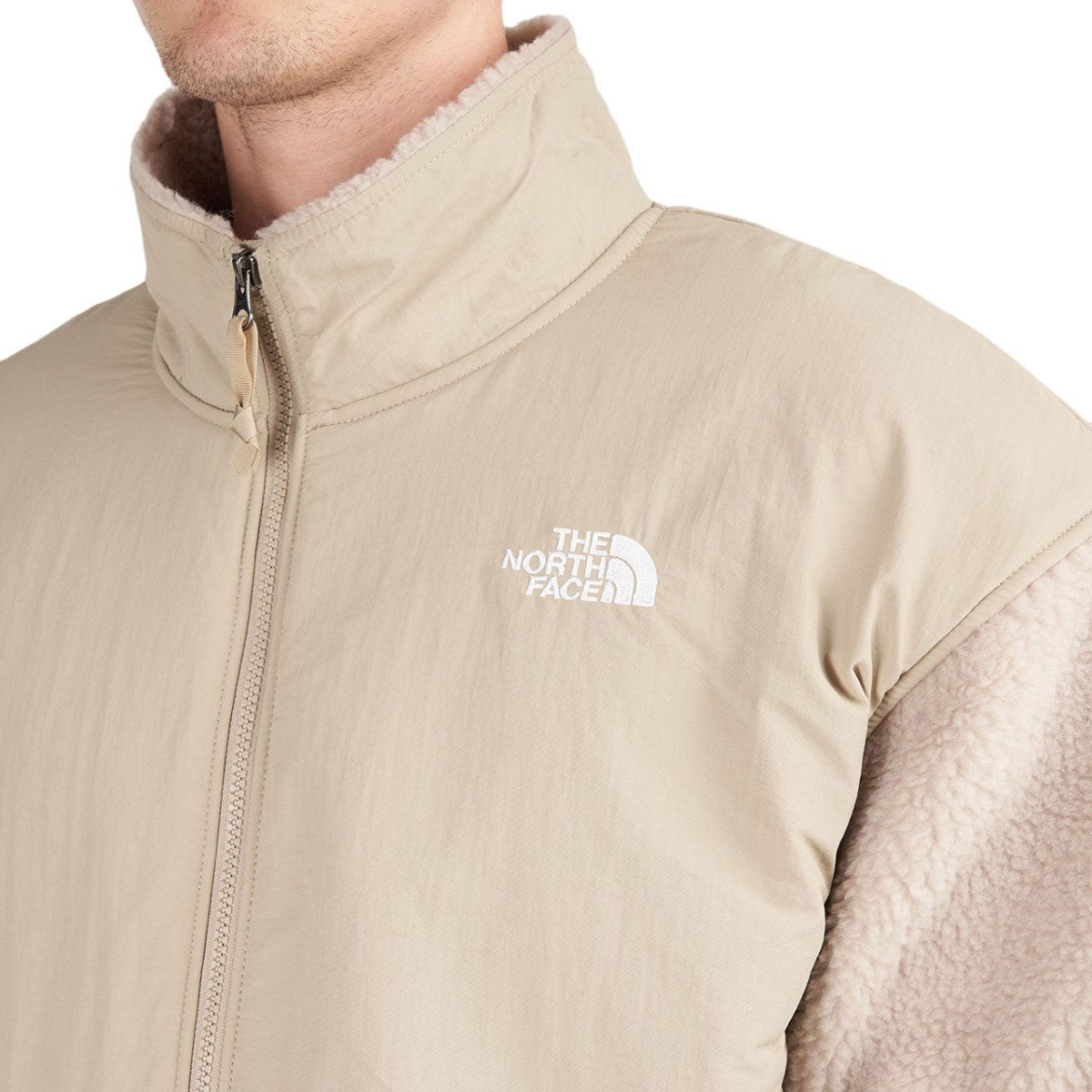 The North Face Platte Sherpa 1/4 Zip (Creme)  - Allike Store