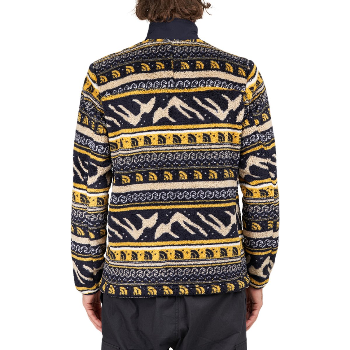 The North Face Printed Campshire Full Zip Jacket (Schwarz / Fairisle)  - Allike Store