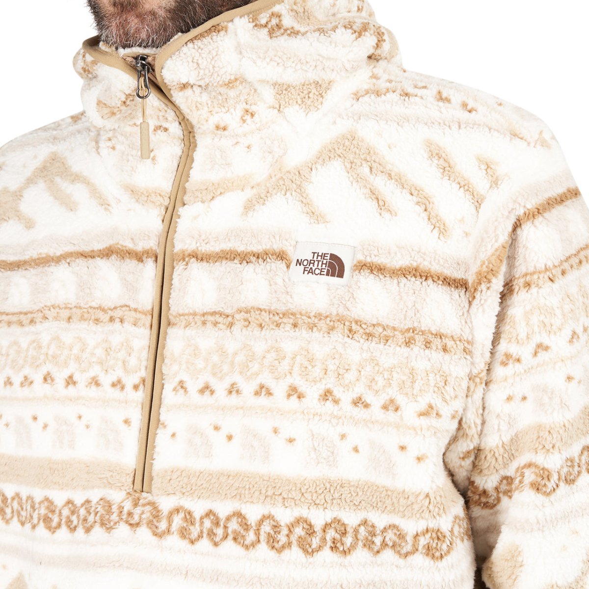 The North Face Printed Campshire Po Hoodie (Weiß / Fairisle)  - Allike Store