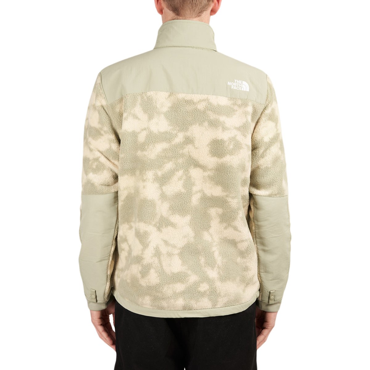 The North Face Printed Denali 2 Fleece Jacket (Beige / Grün) - Allike Store