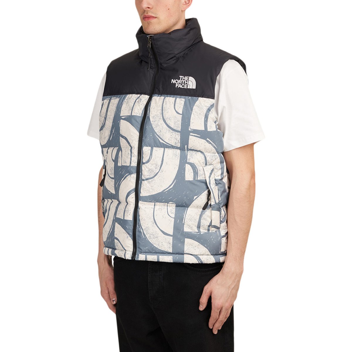 The North Face Printed Retro Nuptse Vest (Multi)  - Allike Store